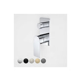 Caroma Urbane II Bath / Shower Mixer With Diverter Rectangular Cover Plate Chrome